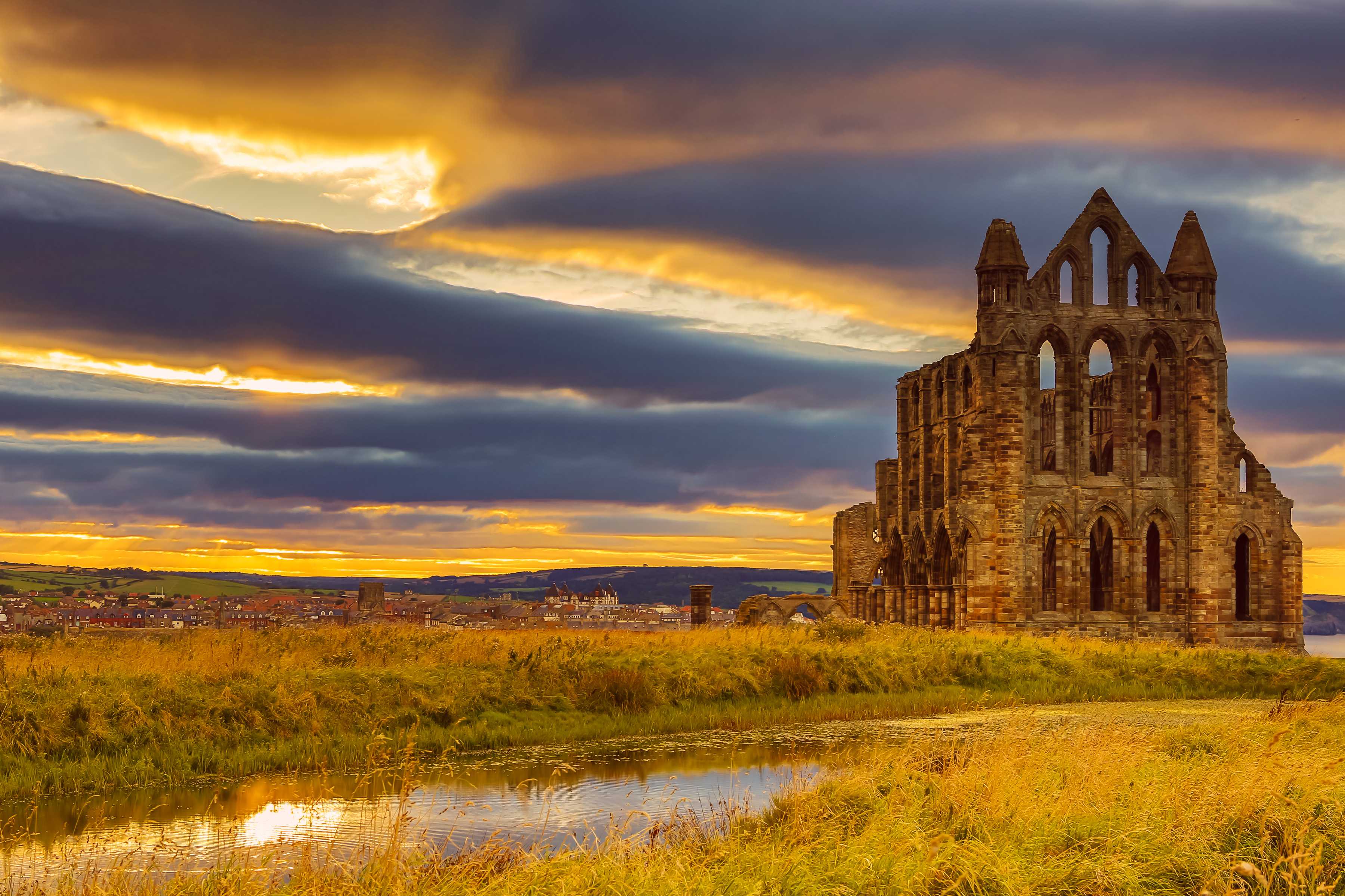 Whitby Abbey Ruins 