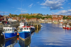 Boats in Whitby Harbour