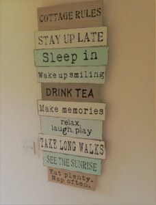 cottage rules